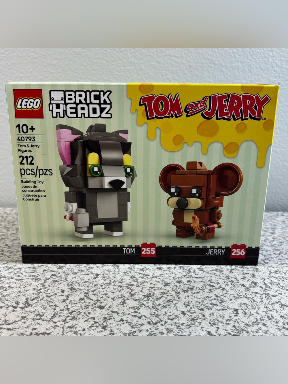 LEGO 40793 Brickheadz Tom & Jerry Figures Retired Set Kit New